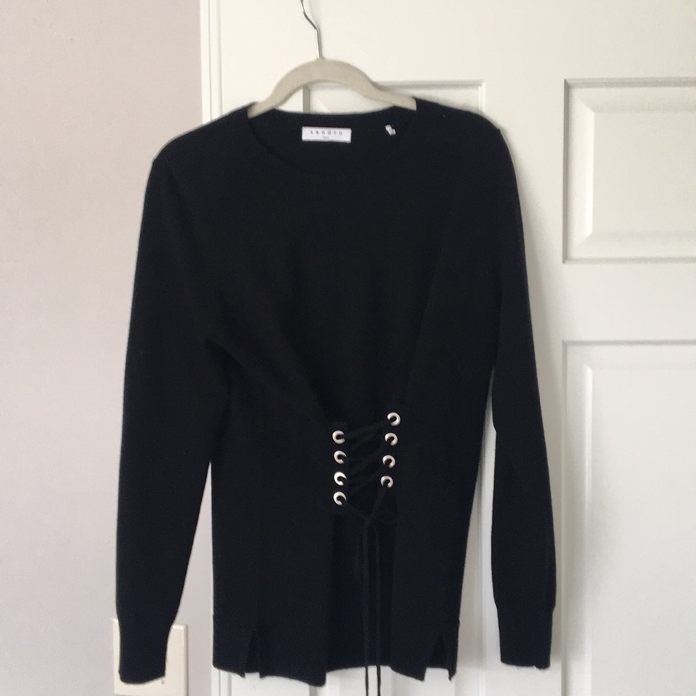Sandro Black Sweater